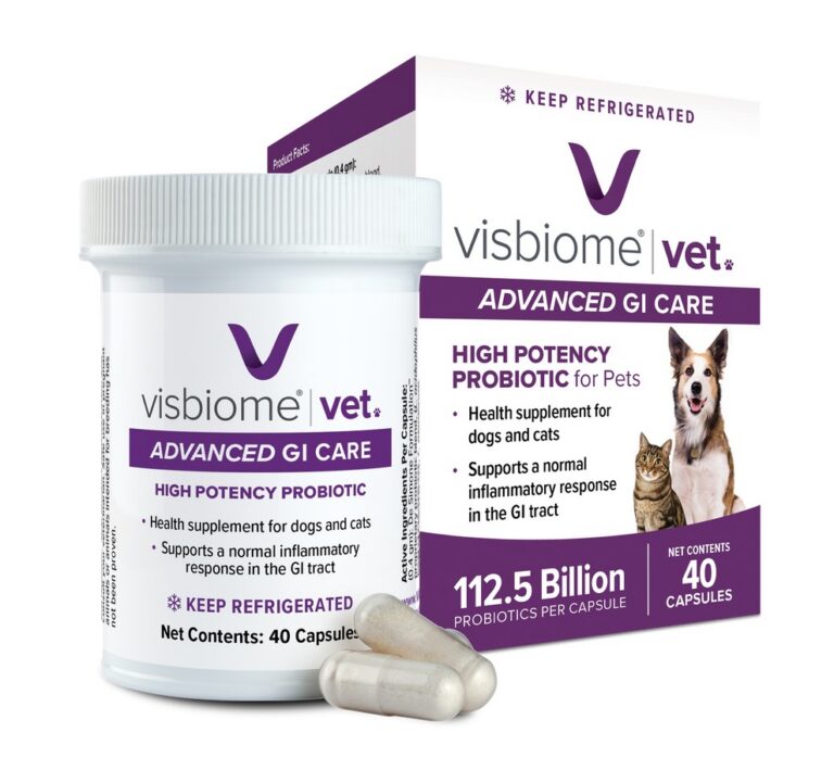 Dog probiotic supplement undergoing stability testing